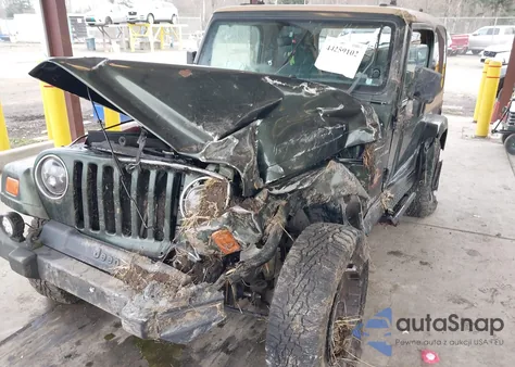 1998 Jeep Wrangler Sahara z USA, uszkodzony, nr VIN 1J4FY49SXWP799892